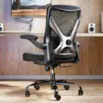 TRALT Ergonomischer Bürostuhl - X-förmiger Computer-Schreibtischstuhl bequem