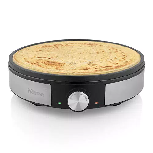 Tristar Crêpe-Maker BP-2638 mit Thermostat und Zubehör, 30 cm Durchmesser