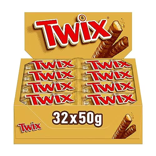 Twix Karamell & Keks Schokoriegel – Große Packung genussreiche Schokolade
