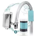 up!water® Wasserfilter für Armatur – Trinkwasserfilter mit CoconutBlock Kartusche