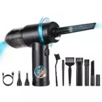 URAQT 2-in-1 Staubgebläse und Staubsauger Set mit LED-Licht für die Reinigung
