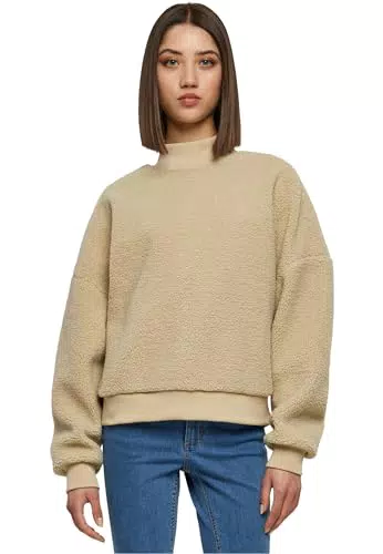 Urban Classics Damen Sherpa Crewneck Sweatshirt TB6089