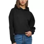 Urban Classics Damen TB6091-Ladies Cropped Oversized Hoodie Kapuzenpullover