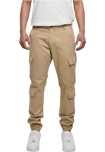Urban Classics Herren TB6351-Double Cargo Twill Jogging Pants Hose