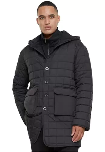 Urban Classics TB6383 Parka mit Fleece-Futter für Herren