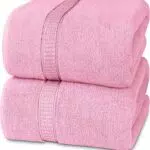Utopia Towels - 2er Badetücher Groß aus Baumwolle mit Aufhänger