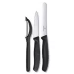Victorinox Swiss Classic Profi Gemüsemesser Set mit Schäler aus Kunststoff