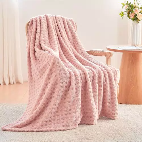 Wajade Kuscheldecke Flauschig Kunstfell Sofaüberwurf für Couch und Bett