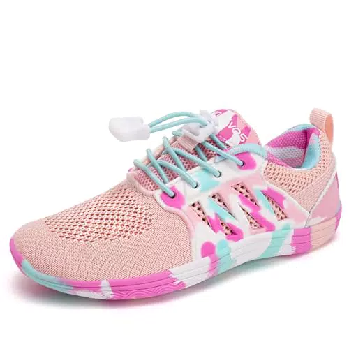 Wasserschuhe Barfußschuhe Kinder Strand Schwimmschuhe Pool Schuhe Mädchen Kinder Aqua Schwimmschuhe Nass Riff Schuhe für Seaside Watersport Non-Slip Schnell Trocknen
