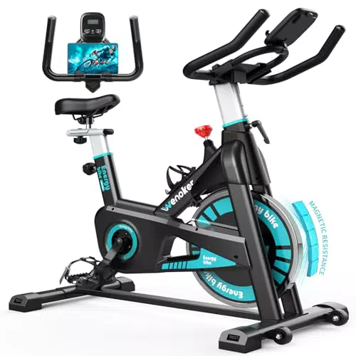 Wenoker Heimtrainer Fahrrad mit Magnetischem Widerstand für Indoor Fitness