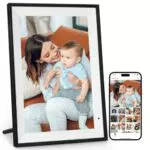 AEEZO WiFi Digitaler Bilderrahmen 10.1 Zoll IPS Touchscreen
