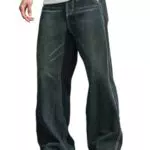 Zewool Herren Baggy Jeans Y2K Skater Denim Hosen für Streetwear und Freizeit