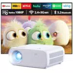 2025 Hochleistungsbeamer – 4K Support, WiFi & Bluetooth, für Switch & PS5