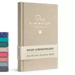 6-Minuten Tagebuch für Erwachsene 2025 – Dankbarkeit & Achtsamkeit fördern