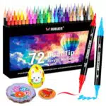 Acrylmarker Set mit feiner Spitze für Stoff, Leinwand, Glas und Holz - Ideal für DIY