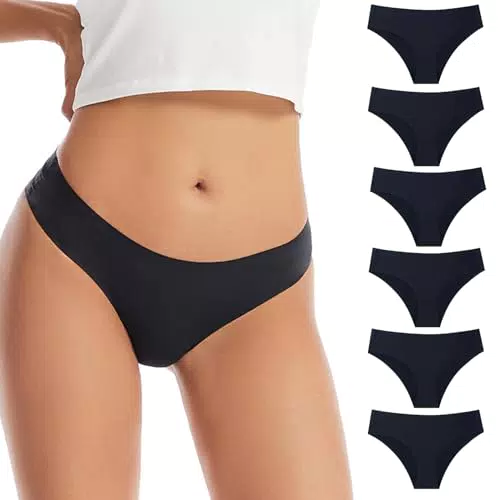 Acramy Damen Hipster Seamless Unterwäsche – Atmungsaktive Slips