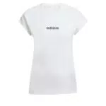 adidas Damen Essentials LINEAR T-Shirt aus Baumwolle