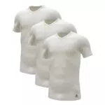 Adidas Herren V-Ausschnitt T-Shirt kurzarm – Hochwertiges Unterhemd