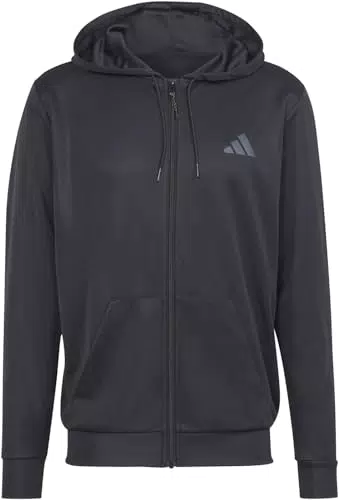 adidas Train Essentials Seasonal Full-Zip Hoodie für Herren