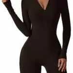 Adigau Damen Yoga Jumpsuit – Atmungsaktives Trainingsoutfit für Fitness und Sport