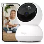 Alaga WLAN-Überwachungskamera mit AI-Bewegungserkennung, 5GHz WiFi, Alexa kompatibel