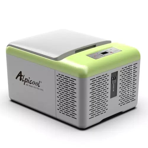 Alpicool Y16T Kühlbox 12V - Tragbarer Mini Kühlschrank für Auto und Camping