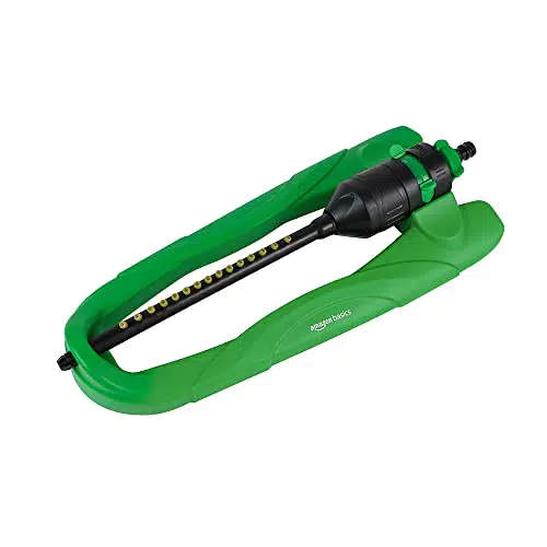 Amazon Basics Wasser-Oszillierender Rasensprenger mit Werkzeugadapter 3,4 Zoll