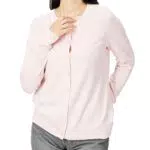 Amazon Essentials Damen Rundhalsstrickjacke in Übergröße
