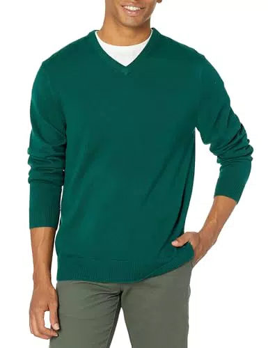 Amazon Essentials Herren Pullover mit V-Ausschnitt für den Alltag