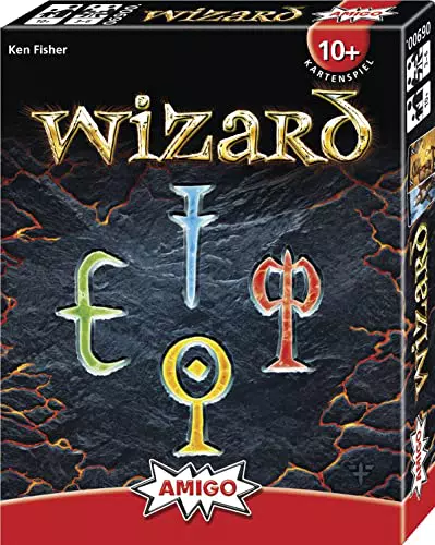AMIGO Wizard Kartenspiel für Kinder ab 10 Jahren - Familienspaß für alle!