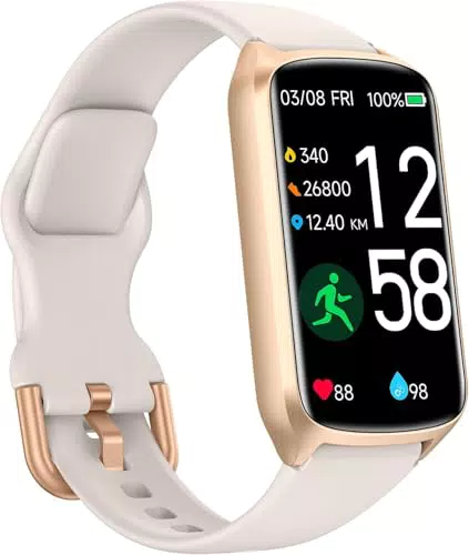 Amzhero Fitness Tracker – 20+ Trainingsmodi, SpO2, Herzfrequenz & Schlafüberwachung