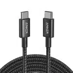 Anker USB C Kabel 100W 3m für iPhone 16/15, Samsung Galaxy S24/S23/S22, MacBook Pro/Air