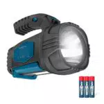 ANSMANN LED Handscheinwerfer – Superhelle Leuchte mit 200 m Reichweite für Camping und Outdoor