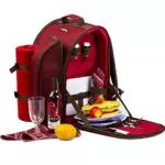 Apollo Walker Picknickrucksack für 2 Personen - Thermotasche für Camping und Strand