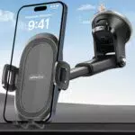 APPS2Car Handyhalterung für Auto, 360° Saugnapf für Windschutzscheibe & Armaturenbrett