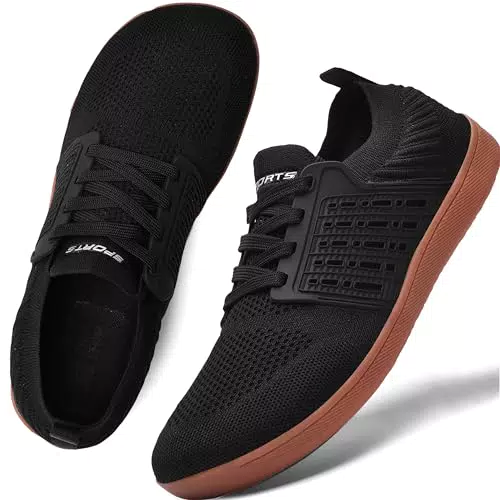 ASHION Barfußschuhe Damen und Herren - Minimalistische Traillaufschuhe für Running und Walking