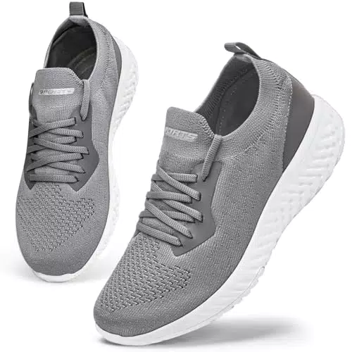 ASHION Damen Sneaker mit Memory Foam - Bequeme Turnschuhe für Fitness und Sport