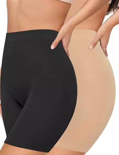 AURUZA Radlerhose Damen - Kurze Sporthose Anti-Scheuern Leggings