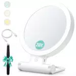 B Beauty Planet Vergrößerungsspiegel mit Licht, Doppelseitig, dimmbar