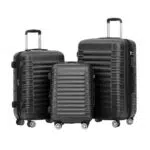 BEIBYE Hartschalen Koffer Trolley Reisekoffer mit Zwillingsrollen