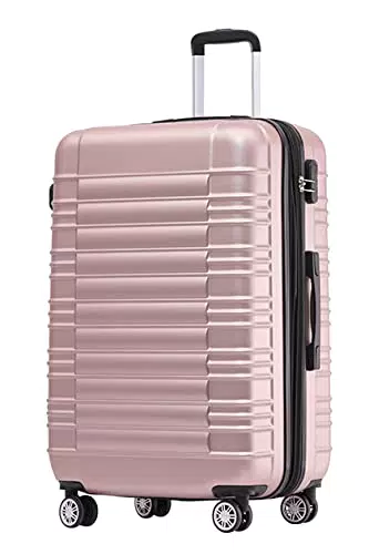 BEIBYE Reisekoffer 2088 Hartschalenkoffer Trolley Größe XL in 14 Farben