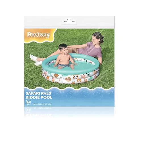 Bestway Planschbecken Coral Reef Crew Ø 102 cm - Badespaß für Kinder