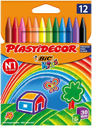 Bic Wachsmalstifte Klassisch - Hochwertige Farbstifte für kreative Projekte