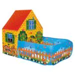Bino & Mertens Bino 82816 Spielzelt Haus für Kinder ab 3 Jahren, wasserabweisend