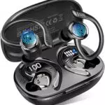 Bluetooth Kopfhörer Sport, In-Ear Kabellos mit Hi-Fi Stereo und Noise Cancelling