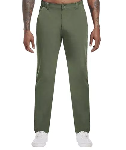 Boyzn Herren Golfhose mit 5 Taschen, leicht, dehnbar und schnell trocknend