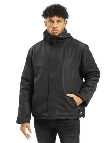 Windbreaker Frontzip - Schwarze Jacke für Damen