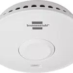 Brennenstuhl Funk-Rauchwarnmelder RM L 3101 - Vernetzbarer Rauchmelder mit Batterie