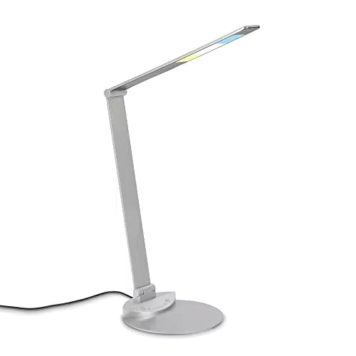 Briloner LED Schreibtischlampe dimmbar, Touch-funktion, flexible Lichttemperatur