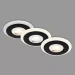 BRILONER LED Einbauleuchten Decke flach, Einbaustrahler IP44 für Bad
